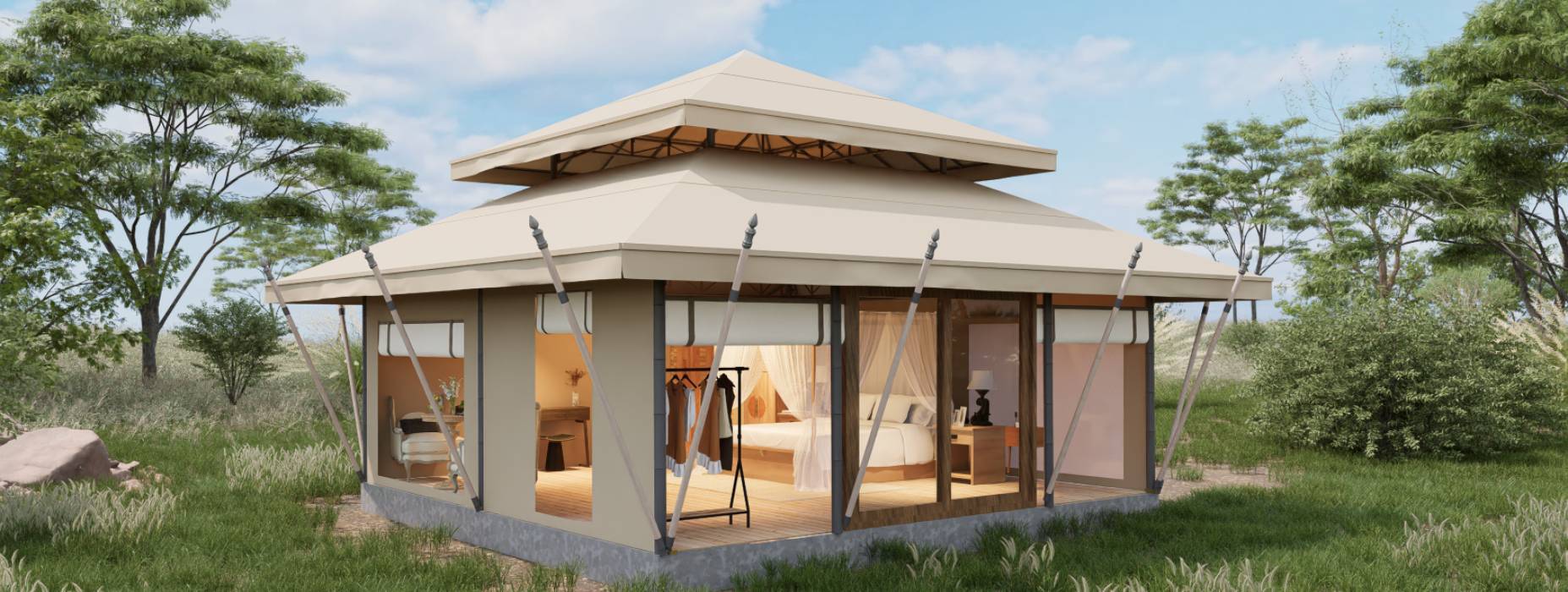 满城县户外野奢帐篷